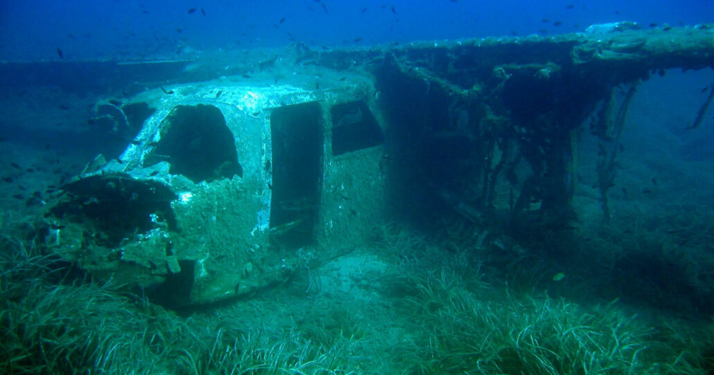 Relitto all'Elba